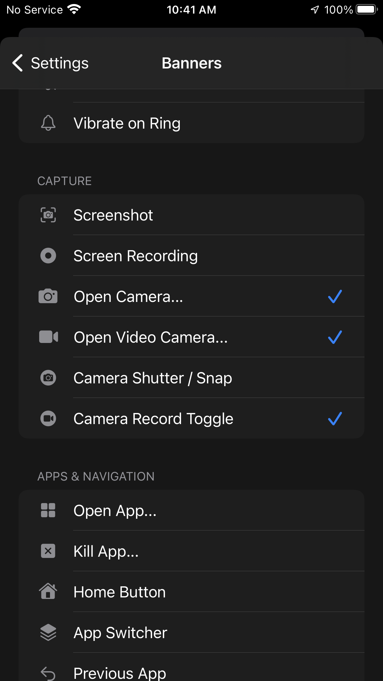 Trigger Config